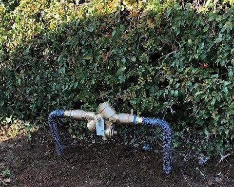 Backflow preventer installation in Pomona, CA