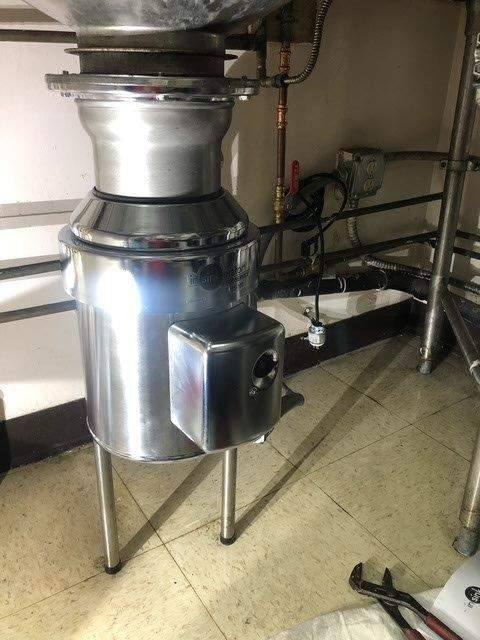 Commercial disposal unit installation in Pomona, CA