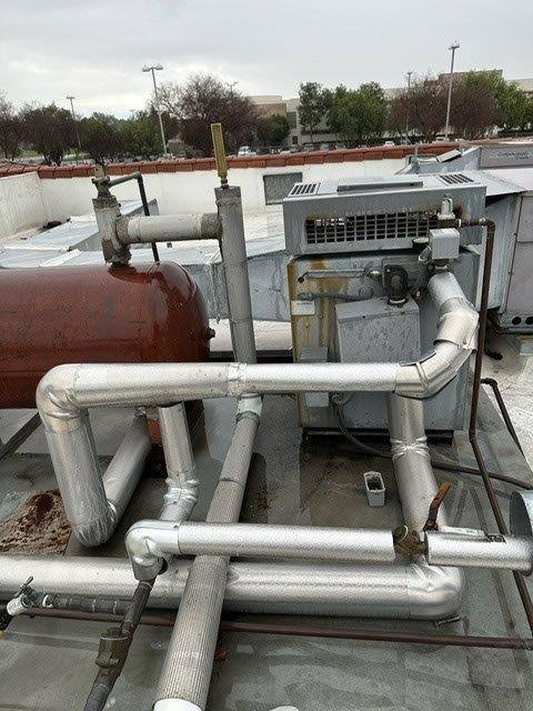 Commercial HVAC boiler installation in Pomona, CA
