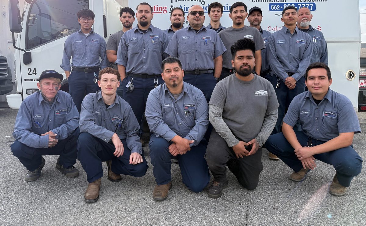 The full Pomona Valley Plumbing team — over 15 licensed technicians serving the Inland Empire